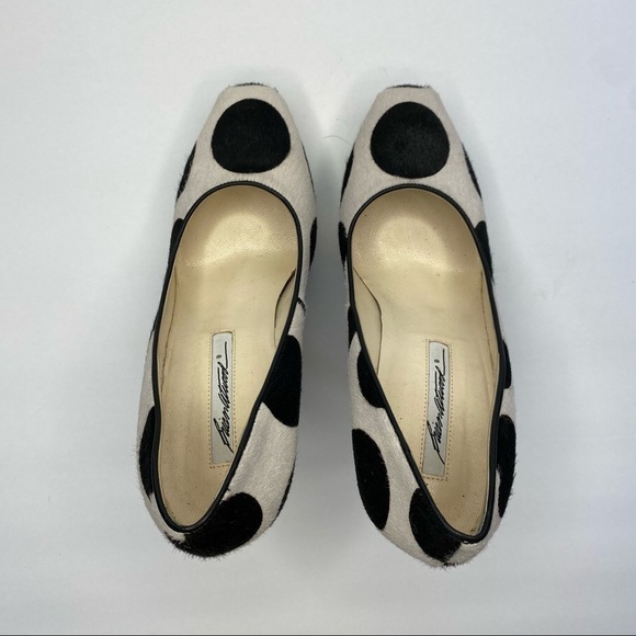 BRIAN Atwood Pony-skin Polka Dot Heels - Picture 5 of 6